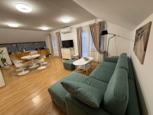 TV a/nebo společenská místnost v ubytování Apartman Magnolia