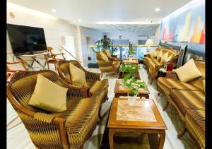TV a/nebo společenská místnost v ubytování Residency Hotel Fort