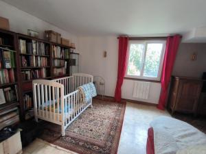Knihovna v apartmánu