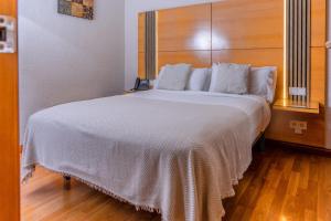 Voodi või voodid majutusasutuse Hotel Serrano toas