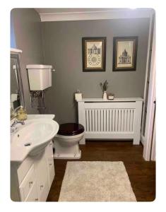 Koupelna v ubytování Casa Amor