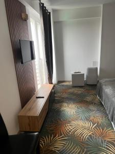 TV a/nebo společenská místnost v ubytování Hotel Sydney