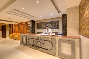 Vstupní hala nebo recepce v ubytování Hotel Elevate Suites Near Delhi Airport WITH- Free Airport Drop