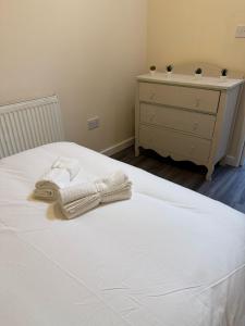 Ένα ή περισσότερα κρεβάτια σε δωμάτιο στο Apartment !STO +2 φωτογραφίες