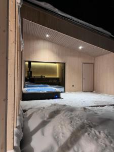 En eller flere senge i et værelse på Fokus