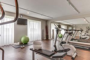Fitness centrum a/nebo fitness zařízení v ubytování Good Morning+ Nyköping