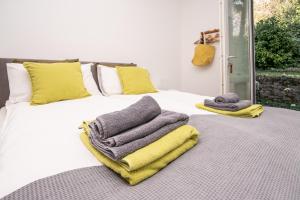 Postel nebo postele na pokoji v ubytování Villa Monte Bianco