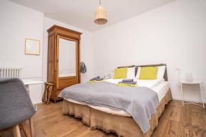 Postel nebo postele na pokoji v ubytování Villa Monte Bianco