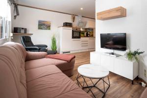 Posezení v ubytování Ferienhaus Glöckner