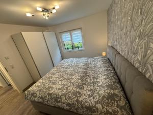 Postel nebo postele na pokoji v ubytování Ferienwohnung Bachmann
