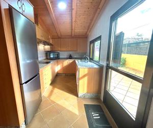 Dapur atau dapur kecil di CASA O PIÑEIRO
