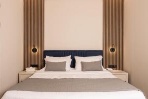 Postel nebo postele na pokoji v ubytování Palatino Hotel