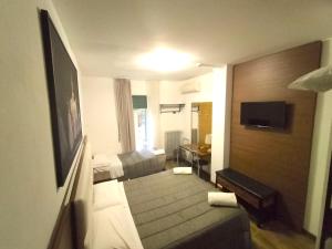 TV a/nebo společenská místnost v ubytování Hotel MM Dateo