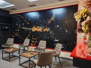 Posezení v ubytování Aparthotel Waldinger Skopje