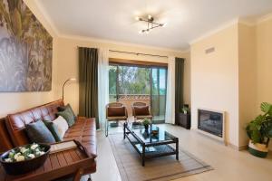 Χώρος καθιστικού στο Apart Condomínio do Vale