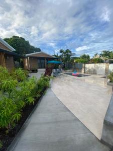 Zahrada ubytování O coeur de l'ouest Bungalow Maloya