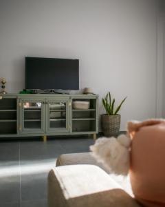 TV a/nebo společenská místnost v ubytování Nomad apartment