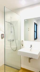 Hostal Es Niu de Tamariu的一间浴室