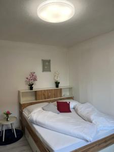 Gemütliche Stadtwohnung Kapfenberg - Gratis Parken客房内的一张或多张床位