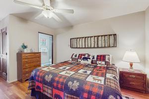 Postel nebo postele na pokoji v ubytování Valley Views Cottage