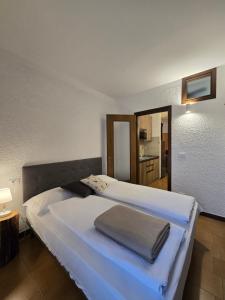 Postel nebo postele na pokoji v ubytování bb26 apartment mountain Lozio