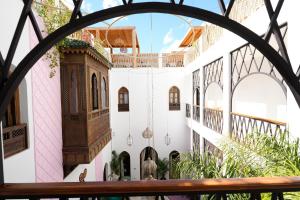 Balkón nebo terasa v ubytování Riad Rumi Marrakech Medina