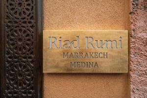 Certifikát, hodnocení, plakát nebo jiný dokument vystavený v ubytování Riad Rumi Marrakech Medina