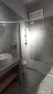 Koupelna v ubytování Nomad apartment