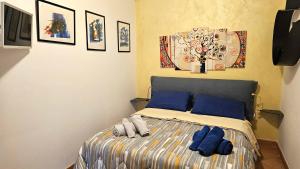 Łóżko lub łóżka w pokoju w obiekcie Holiday home Amalfi Coast Maiori