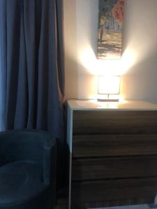 Posezení v ubytování Verona Apartment