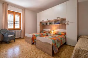 Postel nebo postele na pokoji v ubytování Family Beach apartment