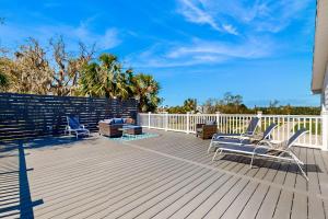 En balkon eller terrasse på Blue Shores