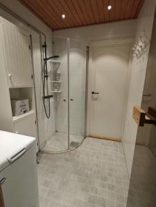 Bilik mandi di Levi Petsukkarinne Apartment