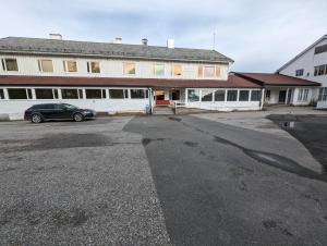 Bygningen som den private indkvartering ligger i