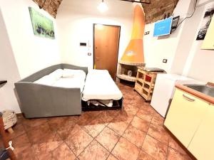 Una cama o camas en una habitación de Suite Studio Centre - Sanremo