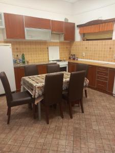 Kuchyň nebo kuchyňský kout v ubytování Apartmani Elko