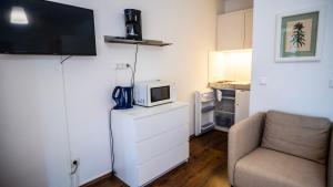 Kuchnia lub aneks kuchenny w obiekcie Hotel Villa Rückert
