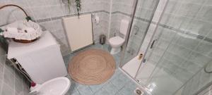 Et badeværelse på Posestvo Nemora