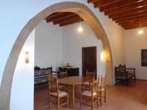 A seating area at Casa Theoni