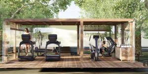Fitness centrum a/nebo fitness zařízení v ubytování Pristine Mara Bay Lodge