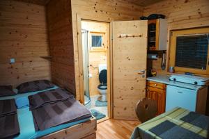 Postel nebo postele na pokoji v ubytování Glamping Gril