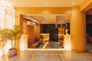 Area soggiorno di Almas Pyramids View Hotel