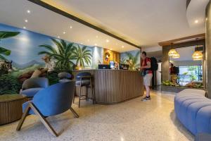 Posezení v ubytování Hotel Torre Poblado