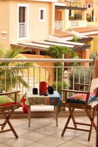 A balcony or terrace at Argonauti Residence