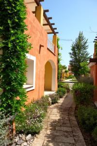 A garden outside Argonauti Residence
