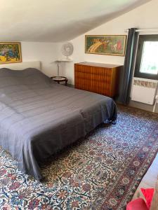 Postel nebo postele na pokoji v ubytování Appartement cosy Vico