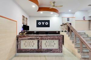 Vstupní hala nebo recepce v ubytování HOTEL O 4 SQUARE A LUXURY ROOMS NEAR RDC MAIN MARKET