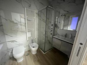 Koupelna v ubytování B&B La Terrazza Polifrone