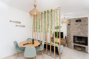 Χώρος καθιστικού στο Casa Farol View