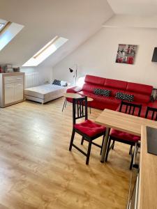 Posedenie v ubytovaní City Center Apartman Miskolc